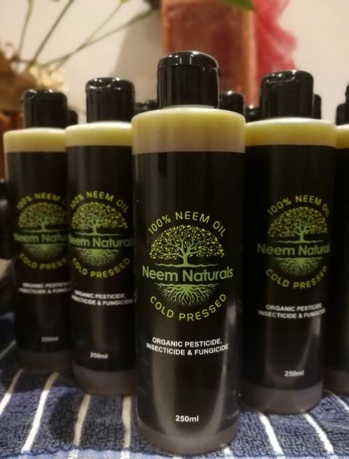 Neem Oil 250ml 100% Pure Cold pressed