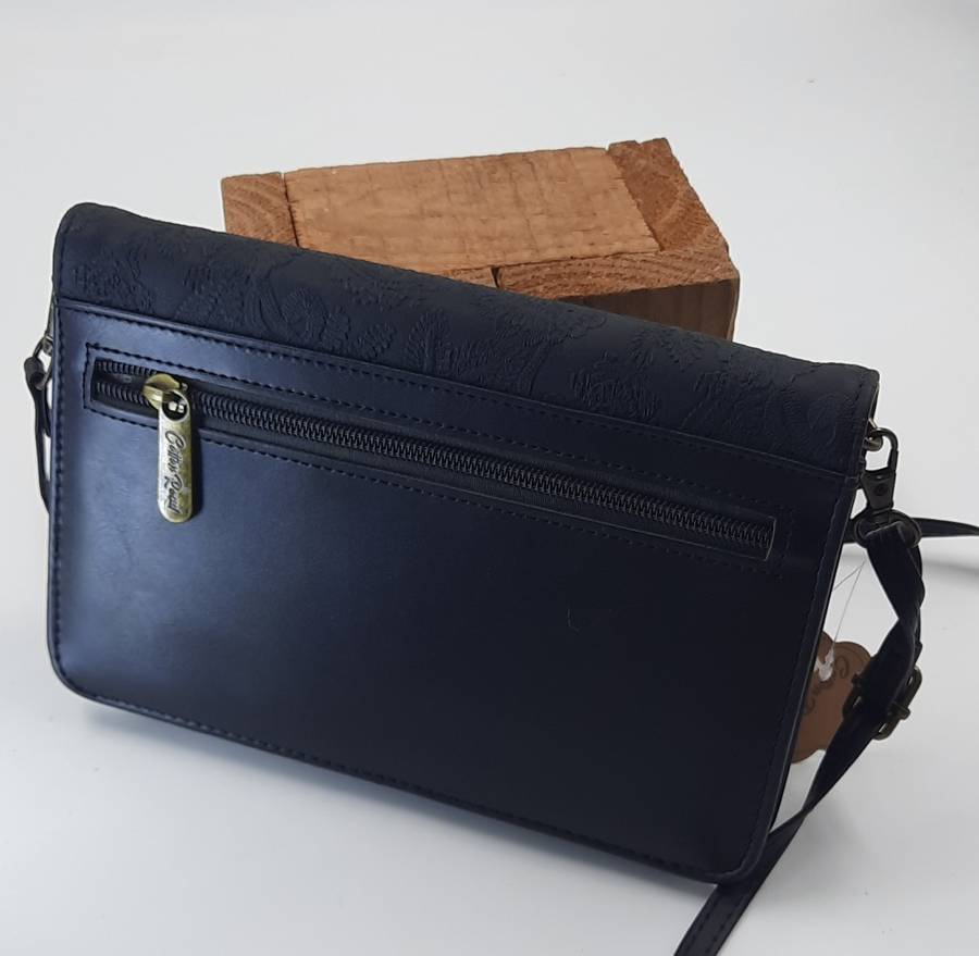 COTTON ROAD SLING PURSE! IN BLACK!