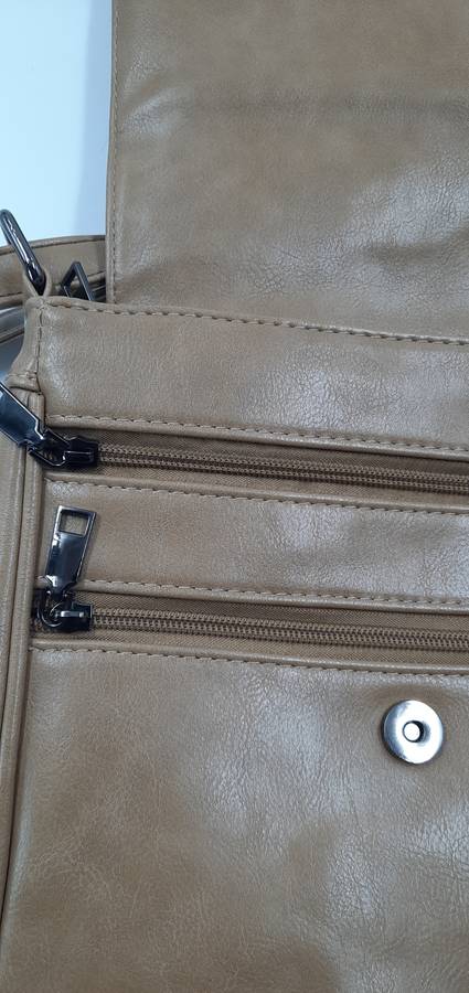 sling bag LIGHT BROWN WINDMILL DESIGN