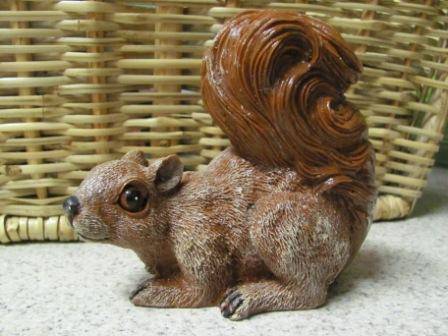 SQUIRREL FOR GARDEN OR INDOOR USE.