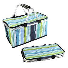 32L Large Family Size Picnic Insulated Bag, Oumers BBQ Meat Drinks Cooler Bag Ultra-size