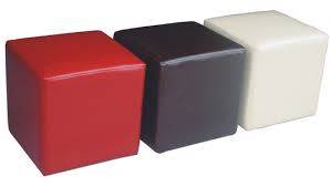 Cube Ottoman 40*40*45 Faux Leather