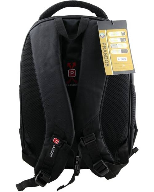 Prasdos Backpack for 15.4" Laptops - Black One Size