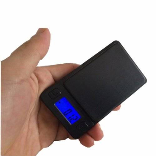Portable Jewelry Scale (Black) Digital Pocket Scale DTR Series 0.01g-200g Black