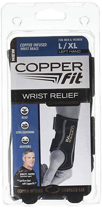 Copper Fit Wrist Sleeve Compression Sleeve RIGHT HAND ONLY