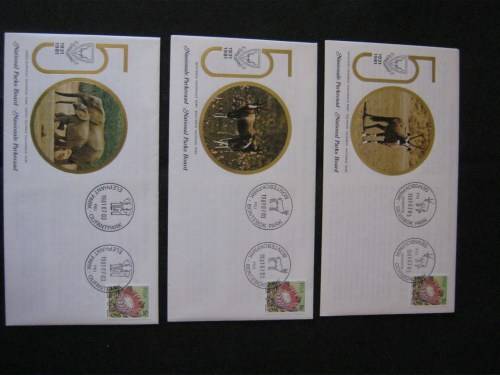 1981 National Parks Board x3 Com Covers