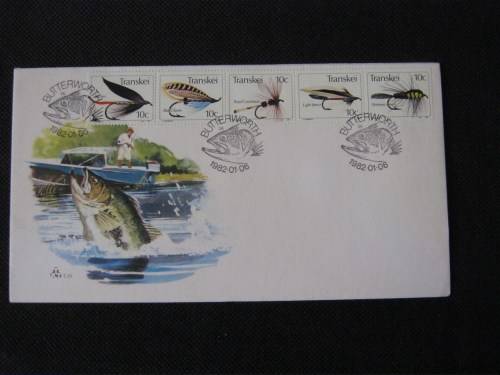 1982 Transkei Fishing Flies 3rd Series FDC 1.25 B