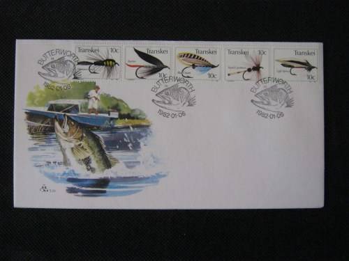 1982 Transkei Fishing Flies 3rd Series FDC 1.25 C
