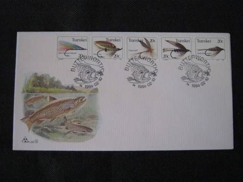 1984 Transkei Fishing Flies 5th Series FDC # 1.33 B
