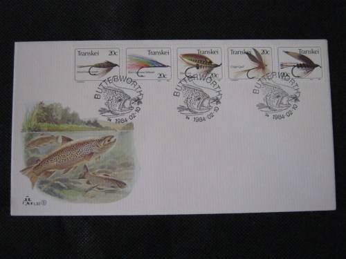 1984 Transkei Fishing Flies 5th Series FDC # 1.33 C