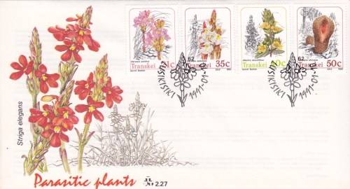 1991 Transkei Parasitic Plants FDC