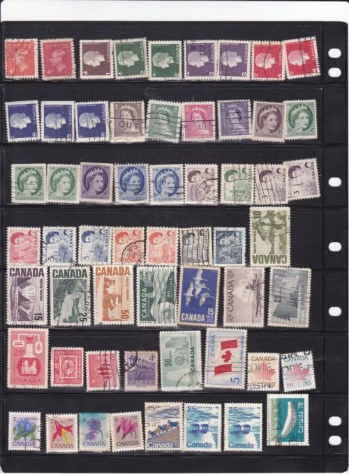 Large lot of Canada Stamps + FDC's