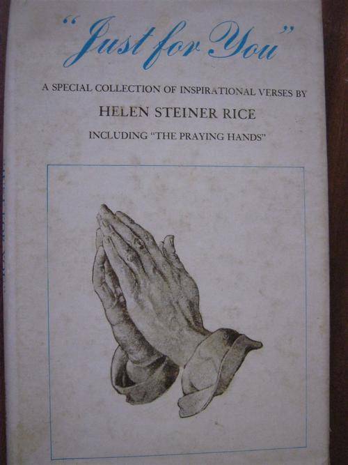 Just for You- Helen Steiner Rice
