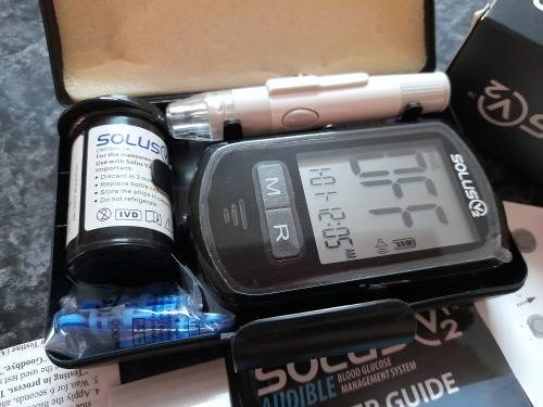 Solus V2 Glucometer Blood Sugar Management system
