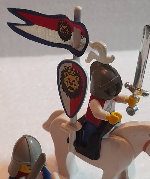 Vintage Lego Mini Figures Knights