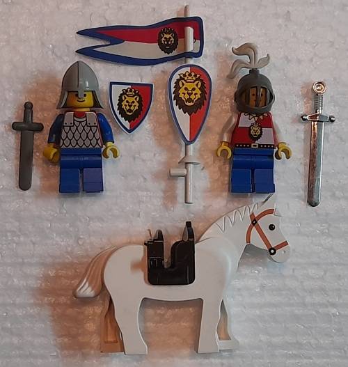 Vintage Lego Mini Figures Knights