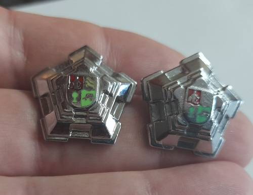 SADF Castle Rank Pips set