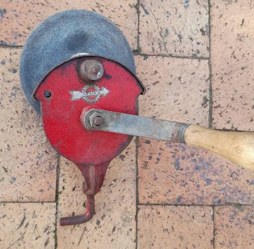 Vintage Grinding Wheel