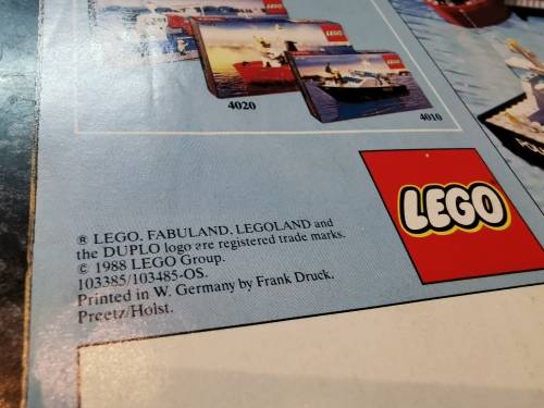 *Crazy R1 Auction* Vintage LEGO Booklet 1988