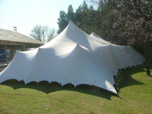 100% Waterproof -  Premium - 3 Ply tents - White - 5x5m - No Poles