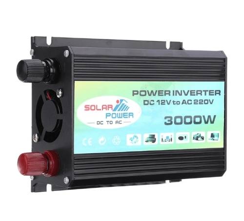 3000W Power inverter DC 12V to AC 220 Car Boat USB  Charger Converter Modified Sine Wave
