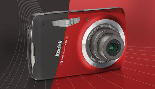 KODAK EASYSHARE M530 Digital Camera / Red : used as display, good as new