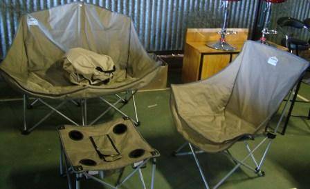 CAMP MASTER 3 PCE SUNDOWNER CAMPING SET "USED AS DISPLAY"