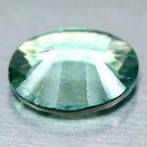 FLUORITE Green Oval 3.19ct VVS