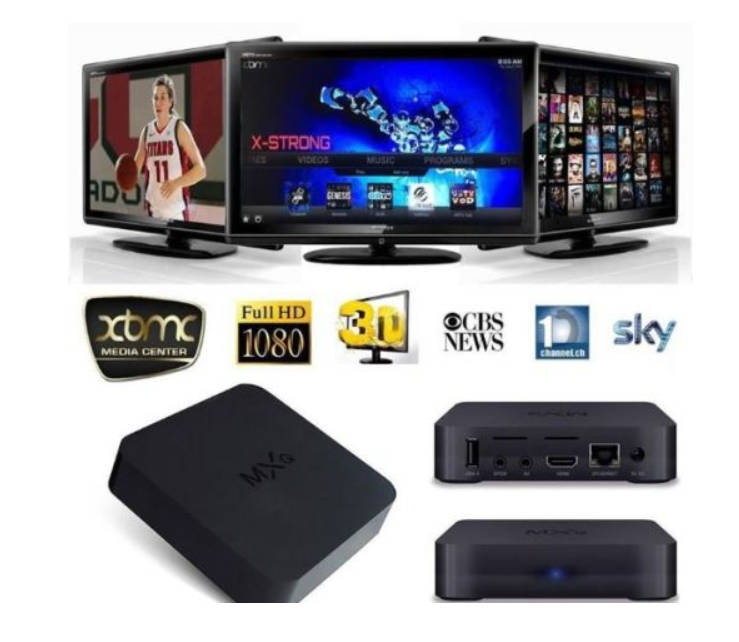 MXQ 4K TV Box Streamer - Android 7.1