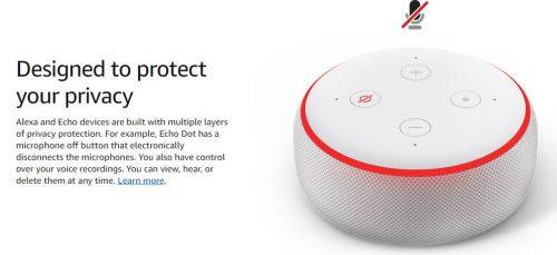 Echo Dot (3rd Gen) - Smart speaker with Alexa - Sandstone Colour