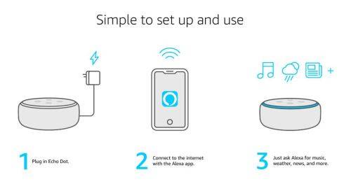 Echo Dot (3rd Gen) - Smart speaker with Alexa - Sandstone Colour
