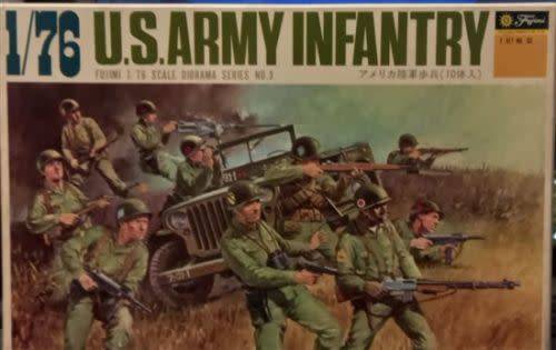 US Army Infantry - 1/76 Scale