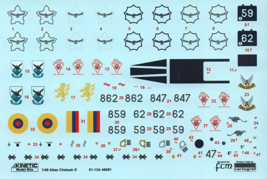 Kinetic Model, Cheetah D SAAF Fighter