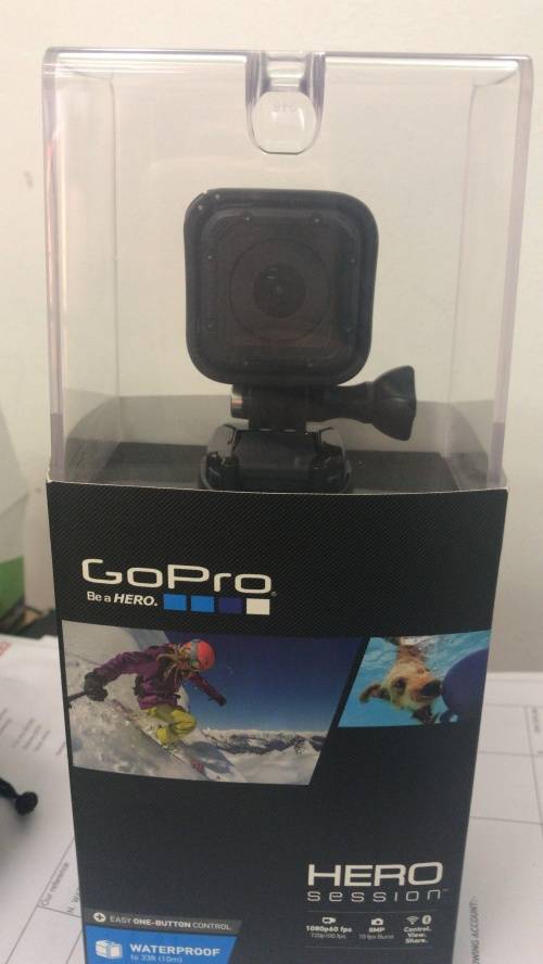 GOPRO HERO SESSION (4) - WITH A LOT OF ACCESSORIES