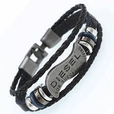 DGW Multilayer Bracelet Men Casual Fashion Braided Leather Bracelets For Men/Women