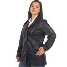 Genuine Leather Black Jacket