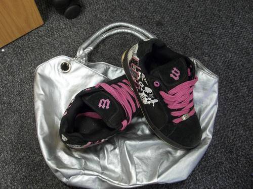 Shoe and Bag Combo - size 3 shoes