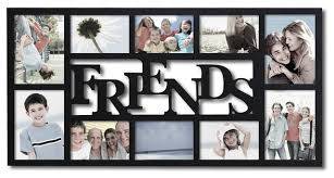 STUNNING BLACK FRIENDS PHOTO FRAME - GREAT GIFT!!! LARGE