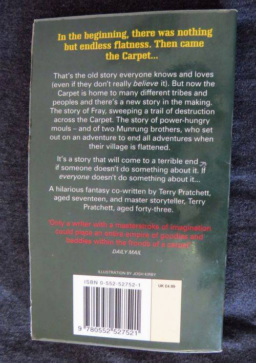 The Carpet People by Terry Pratchett (*His Debut Novel*)