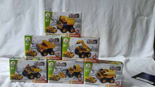 TOY BUILDING BLOCKS. CAR AND TRUCK  COMBO SETS