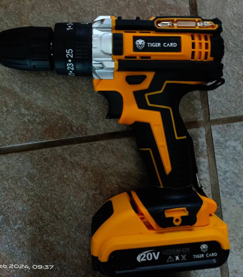 Cordless Drill Combo (20V) and DIY Hand Tool 48 Piece set