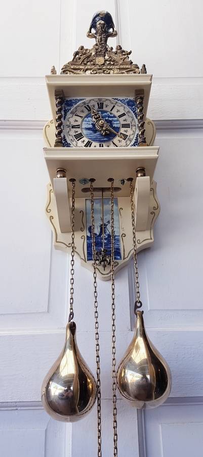 Dutch Delft Clock