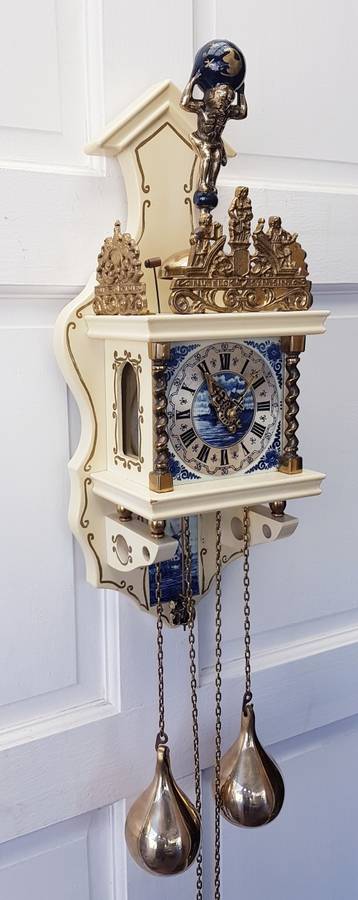Dutch Delft Clock