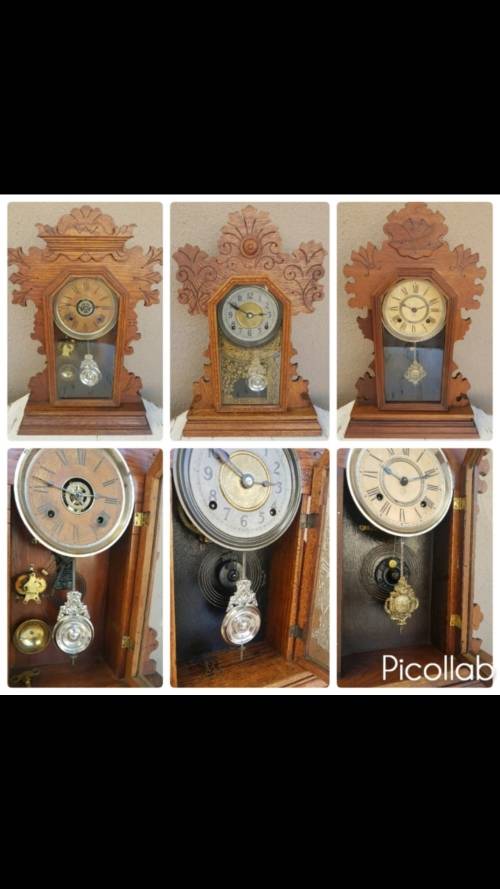 Three Gingerbread Clocks