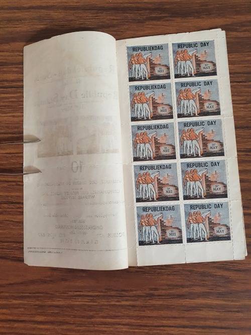 Book of Republic Day Stamps 1961