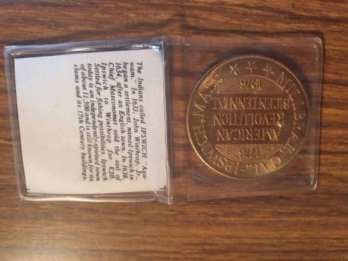 Mint United Sates of America American Revolution Millbrae Bicentennial Coin 1976