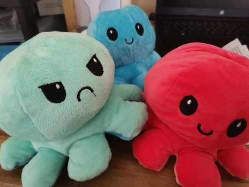 Mood octopus plush