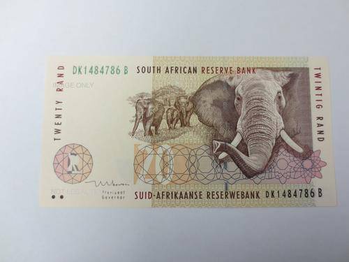TT Mboweni First Issue Twenty Rand various Prefixes unc condition