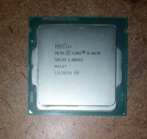 Intel core I5-4570