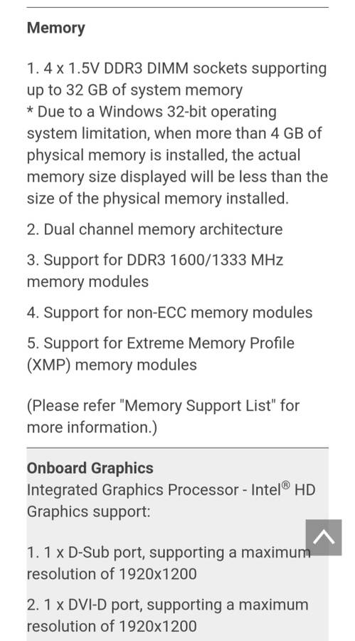 GYGABYTE GA-B85M-DS3H Motherboard
